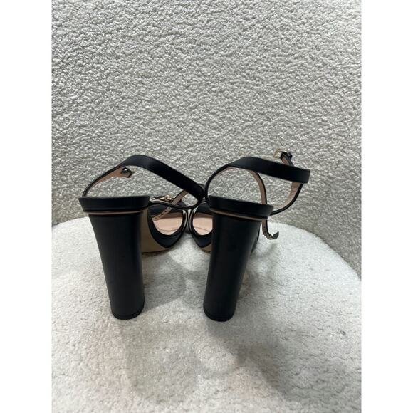 Gucci Black Leather Horsebit Heels - Size 37.5 - Excellent Condition - Picture 6 of 7